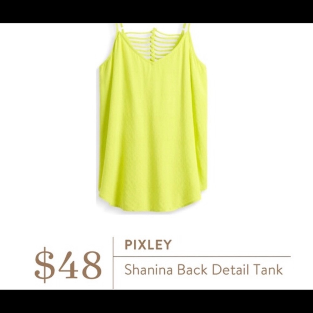Pixley Shanina back detail tank. Stitch fix